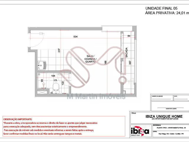 Imagem 6: Apartamento à venda no bairro Centro - Curitiba/PR