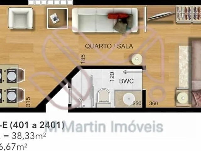 Imagem 6: Apartamento À Venda no Bairro Centro - Curitiba/Pr