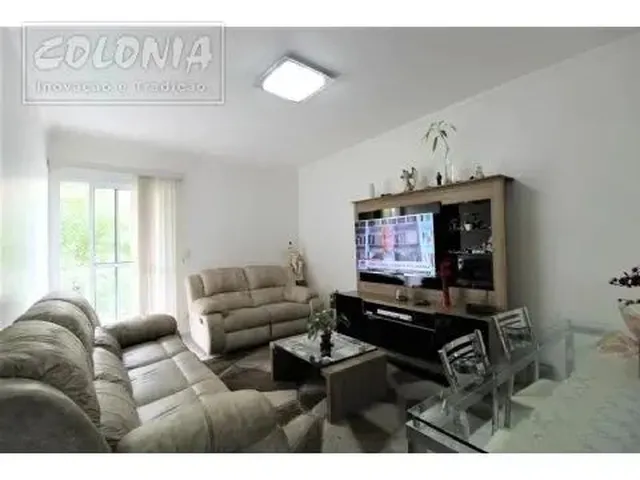 Imagem: O apartamento na cobertura possui 3 Dormitórios, 1 Suíte,