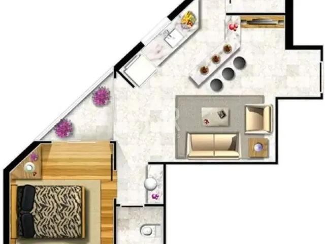 Imagem 7: Apartamento À Venda, 1 Quarto, 1 Suíte, 1 Vaga, Funcionários - Belo Horizonte/Mg