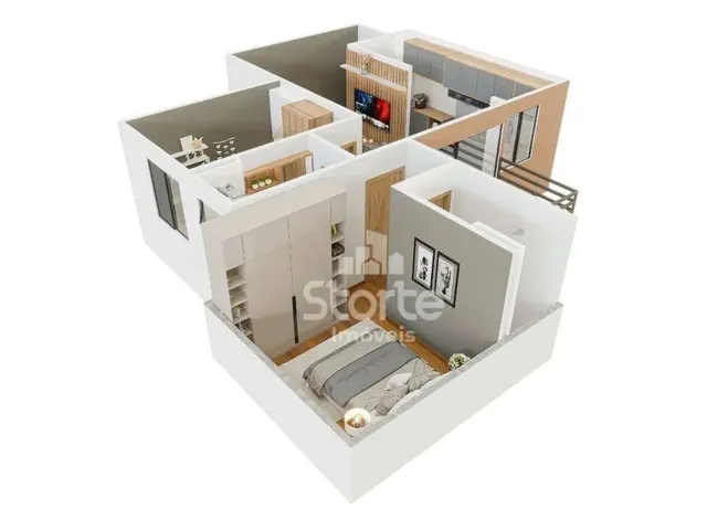 Imagem 13: Aptos de 56,9M² e 58,4M² (Tipos) &Amp;Amp;Amp; 82,2M² e 93,5M² (Térreos) À Venda Sendo A