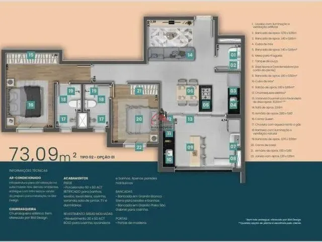 Imagem 16: Apartamento 2 Dormitórios - santa Maria, Uberaba