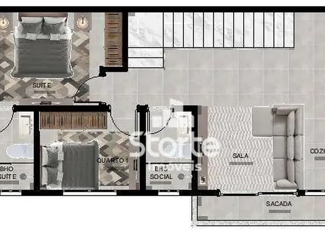 Imagem 9: Apartamentos com 2 Dormitórios À Venda, 62M² e 67M² Sendo a Partir de R$ 408.590