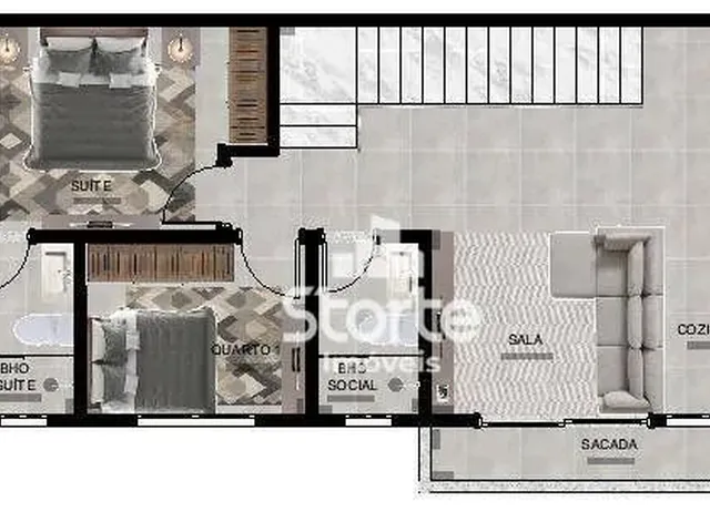 Imagem 2: Apartamentos com 2 Dormitórios À Venda, 62M² e 67M² Sendo a Partir de R$ 408.590