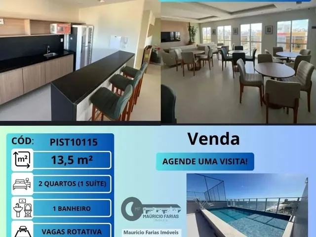 Imagem: Apartamento Tipo Studio com 13,5M², na