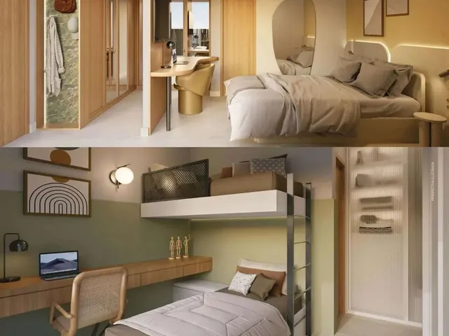 Imagem 9: Terrazza Balena, Studio, 1 e 2 Suítes Distribuído Entre 22 a 110M²M² em Armação