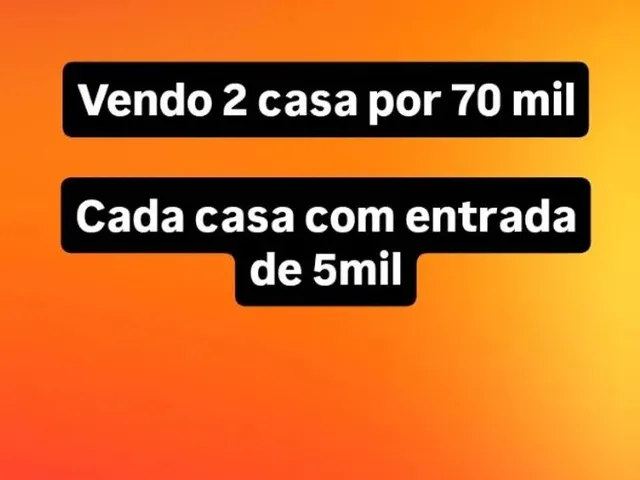 Imagem: Vendo 2 Casa