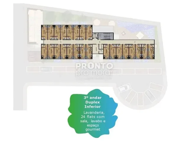 Imagem: Flat Cupe Living, Unidade Não Informado