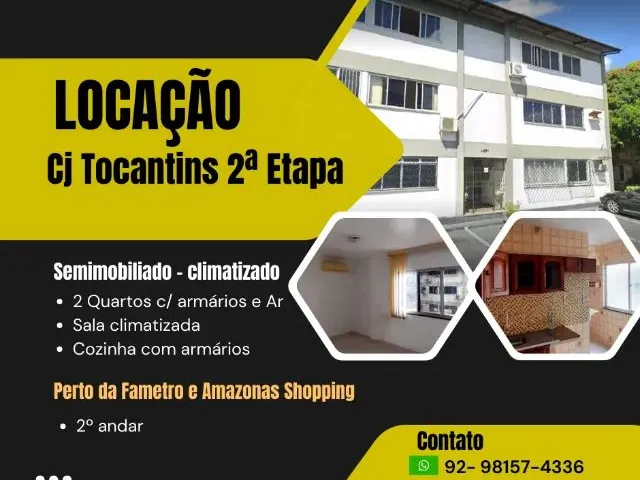 Imagem: Apartamento no Tocantins, 2 Quartos - Próximo