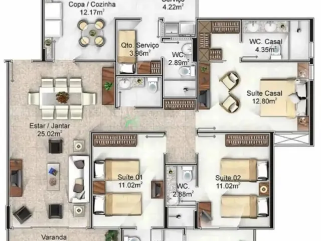 Imagem 7: Condominio el Grecco Edificio - Apartamento Alto Padrão