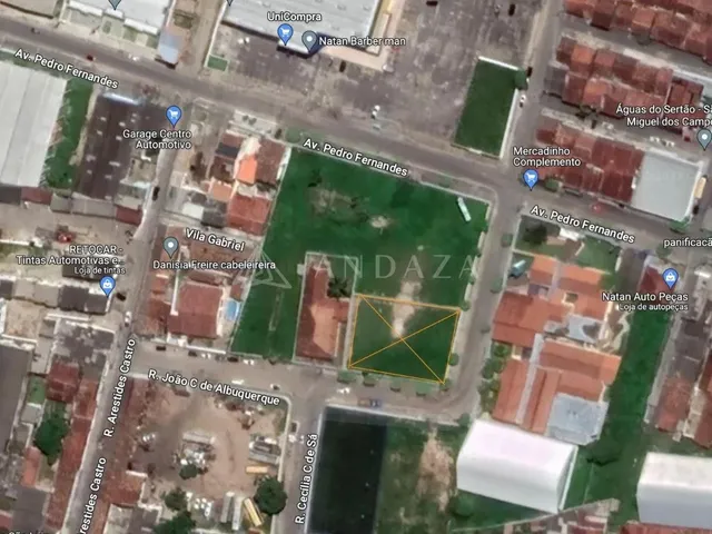 Imagem 4: Terreno com 1.144M2, de Esquina, Próximo Ao Unicompra À Venda no Centro de São Miguel