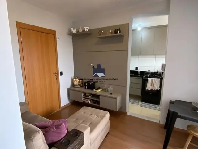 Imagem: O apartamento possui 2 Dormitórios, 1 Banheiro, 1 Vaga na