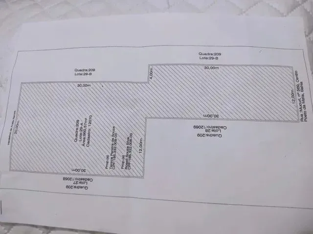 Imagem 2: Terreno com Casa