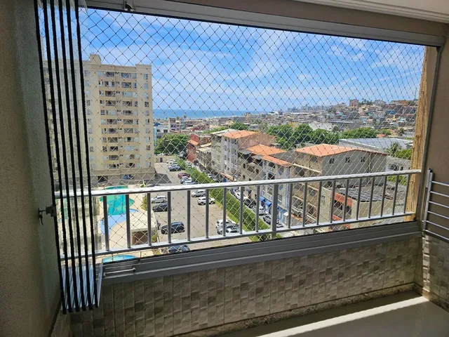 Imagem 6: Aluga-Se: Apto 2/4 com 60,5M² (Suíte) - Boca do Rio - Ss/Ba, Vista Mar e Área de Lazer
