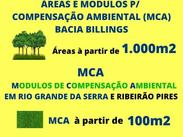 Imagem: Áreas P/ Compensação Ambiental a Partir