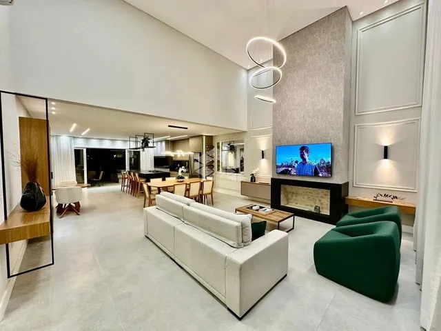 Imagem 6: Casa Térrea em Condomínio com 4 Suítes Mobiliada e Garagem no Terrasul em Capão Da