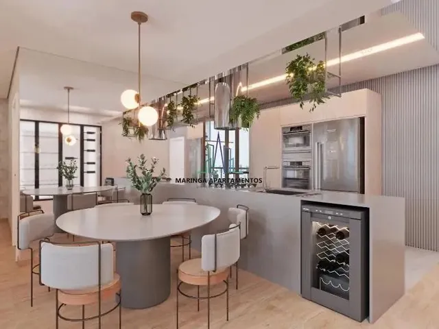 Imagem 3: Apartamento À Venda em Maringá, Zona 01, com 2 Suítes, com 97.72 M², Morada do Park