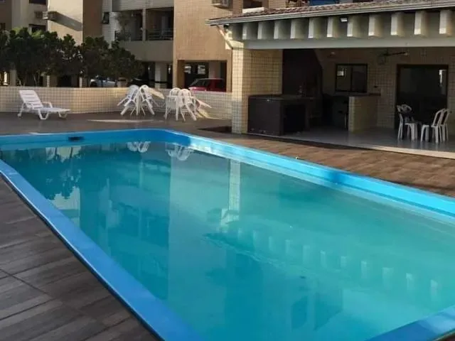 Imagem 7: Apartamento 3Q (1 Suíte) com Sacada, Central de Gás, Churrasqueira e Piscina