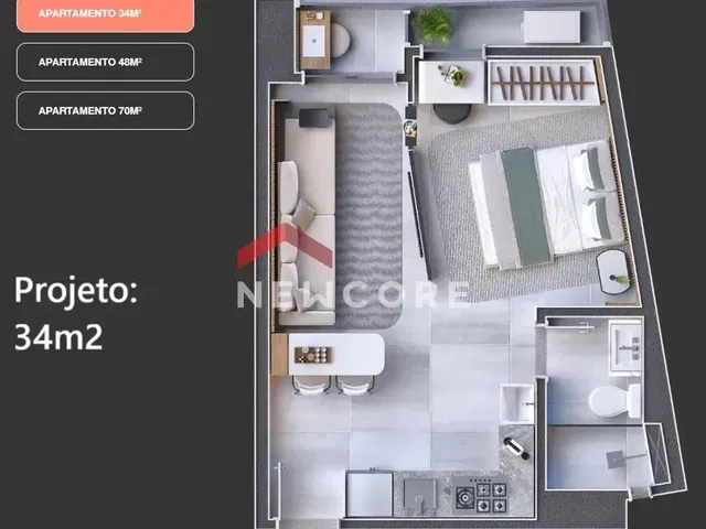 Imagem 9: Apartamento em Avenida Sônia Regina Guerra Nogaroli - Eurogarden - Maringá/Pr