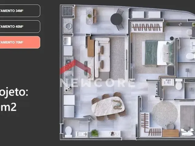 Imagem 11: Apartamento em Avenida Sônia Regina Guerra Nogaroli - Eurogarden - Maringá/Pr