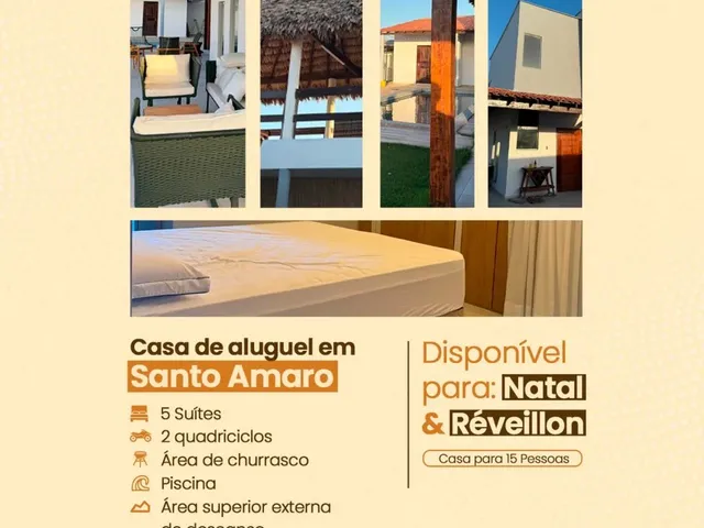 Imagem 2: Casa Temporada Casa com 5 dormitórios
