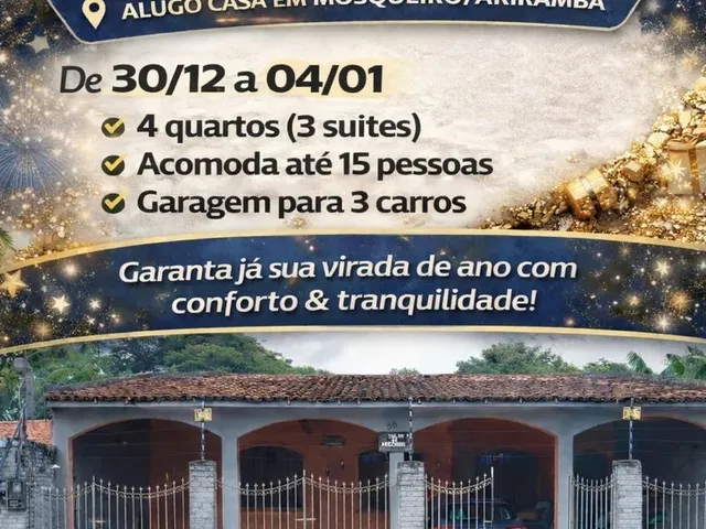 Imagem: Casa em Mosqueiro (Disponível para o Réveillon