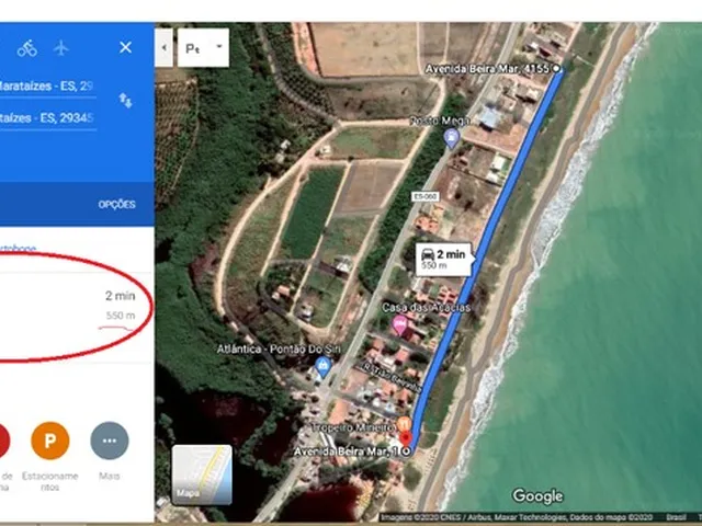 Imagem 2: Lote Pé na Areia Próximo Lagoa do Siri/Marataízes