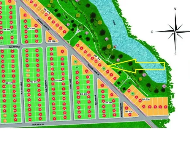 Imagem: Lote em Marataizes Es ( Frente para Lagoa