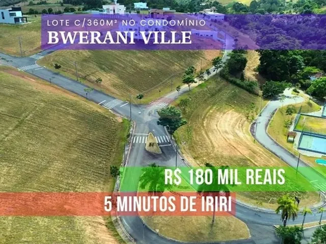 Imagem: Condomínio Bwerani Ville - 5 Minutos das