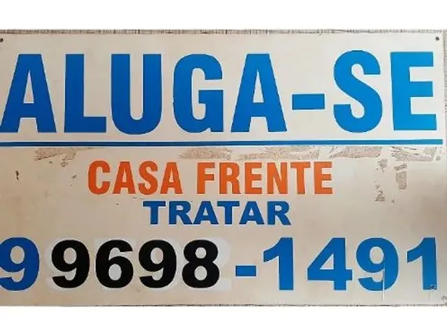 Imagem: Aluga-Se Uma Casa Dá Frente