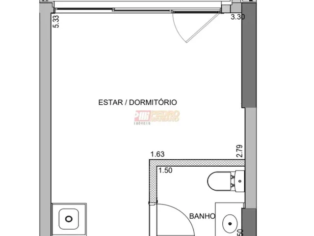 Imagem: Studio no Bairro Alto da Boa Vista em São