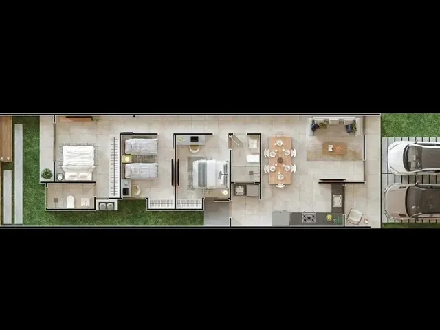 Imagem 16: Casa Plana 3 Quartos em Condomínio