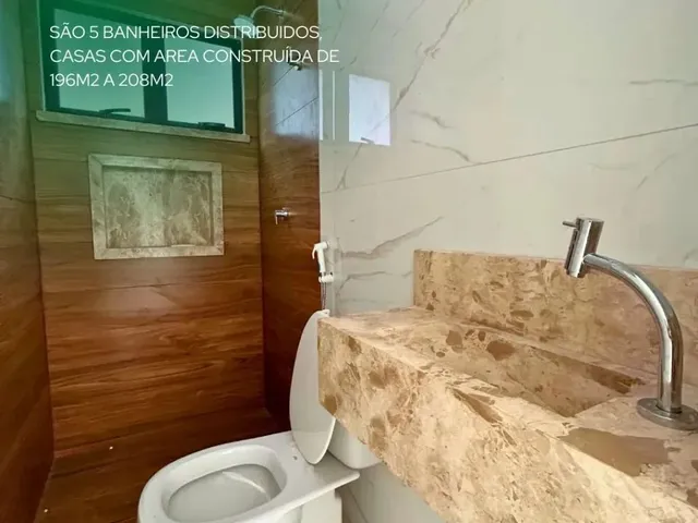Imagem 5: Casas em Condomínio no Eusébio com 4 Suítes, Sendo 1 Suíte Master \ Ampla Varanda No