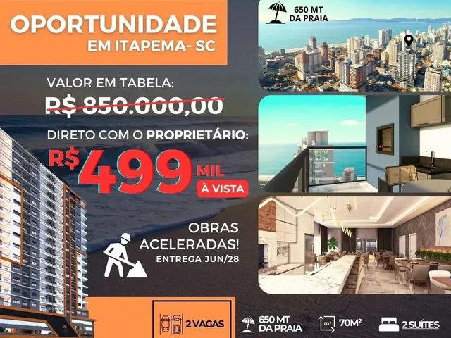 Imagem: Apartamento para Venda com 72 Metros Quadrados