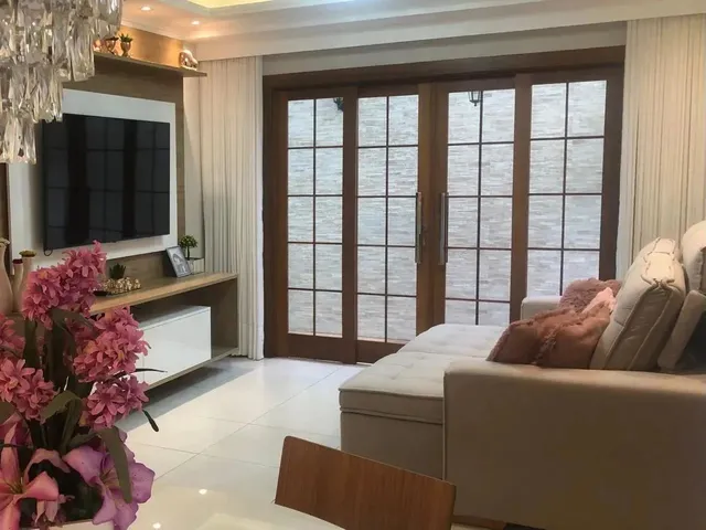 Imagem 7: Espetacular Oportunidade Casa 4/4 Escritório Área Gourmet Semi Mobiliada Impecável