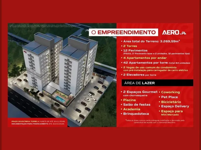 Imagem: Lançamento, Apartamento 3/4 Sendo 1 Suíte