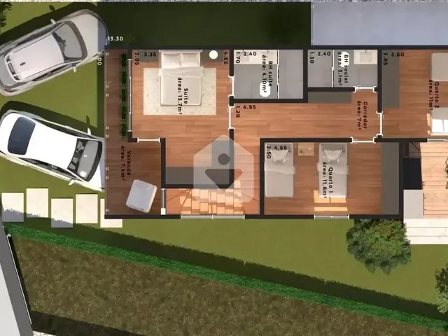 Imagem 5: Casa em Construção À Venda com 3 Quartos, 168M² - Retiro - Petrópolis/Rj
