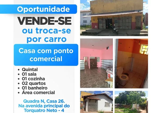 Imagem: Casa com Ponto Comercial na Avenida Principal