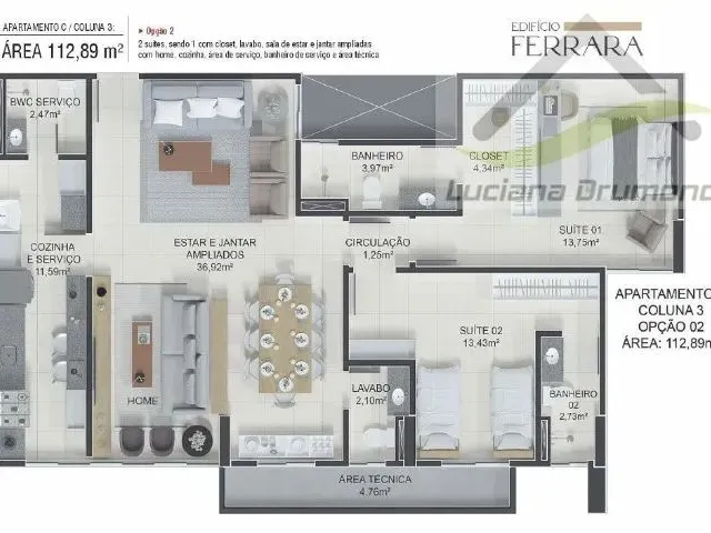 Imagem 5: Edifício Ferrara Oportunidade Lançamento