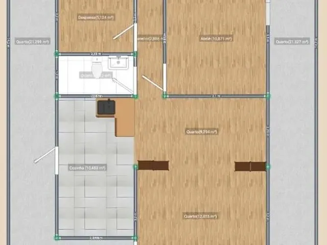 Imagem 11: Casa com 3 Quartos no Mocambinho