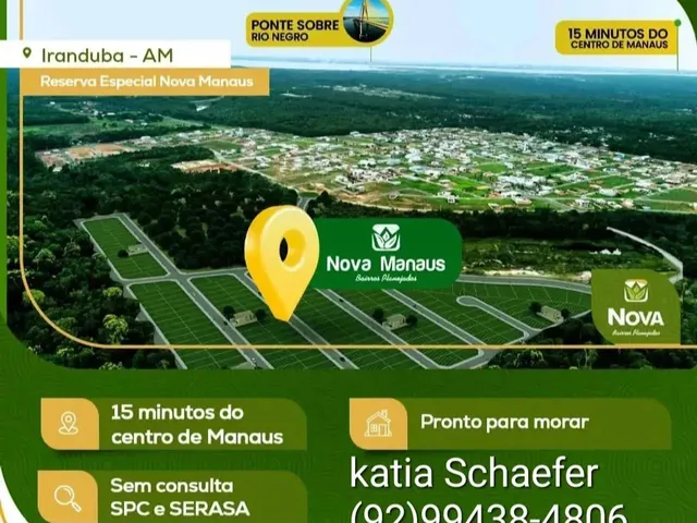 Imagem 13: Nova Manaus É Um Bairro Planejado com Lotes Pronto para Construir