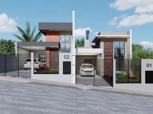 Imagem: Casa Solta com Suíte e Garagem, em Obra