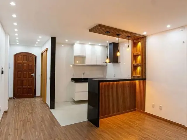Imagem: O apartamento possui 1 Dormitório, 1 Banheiro, 45m² de