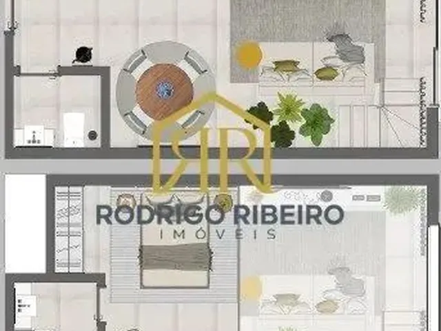 Imagem 5: Loft com 44M²- santa Mônica