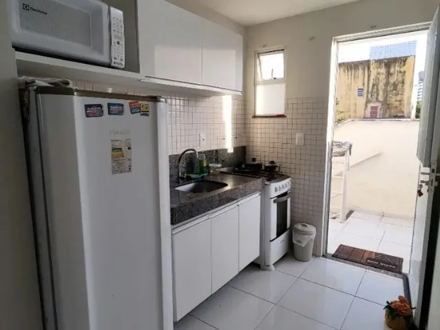 Imagem 14: Kitnet em Ponta Negra, Quarto, Cozinha e Banheiro