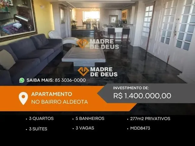 Imagem: Apartamento 277M² Disponível a Venda!