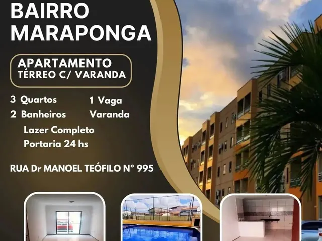 Imagem 1: Vendo Apartamento com 72 M², 100% Sombra, 03 Quartos e Lazer Completo, Bairro Maraponga