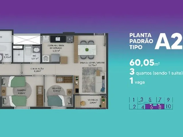 Imagem 16: Apartamento na Washington Soares (Cód0099