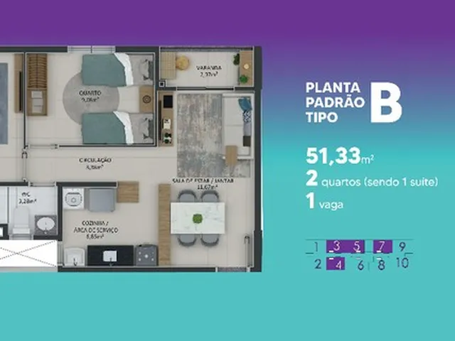 Imagem 10: Apartamento na Washington Soares (Cód0099