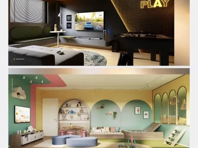 Imagem 5: Apt 015, Condomínio Lúmina Fatima, Apartamento de 02 e 03 Quartos, Elevador, Lazer